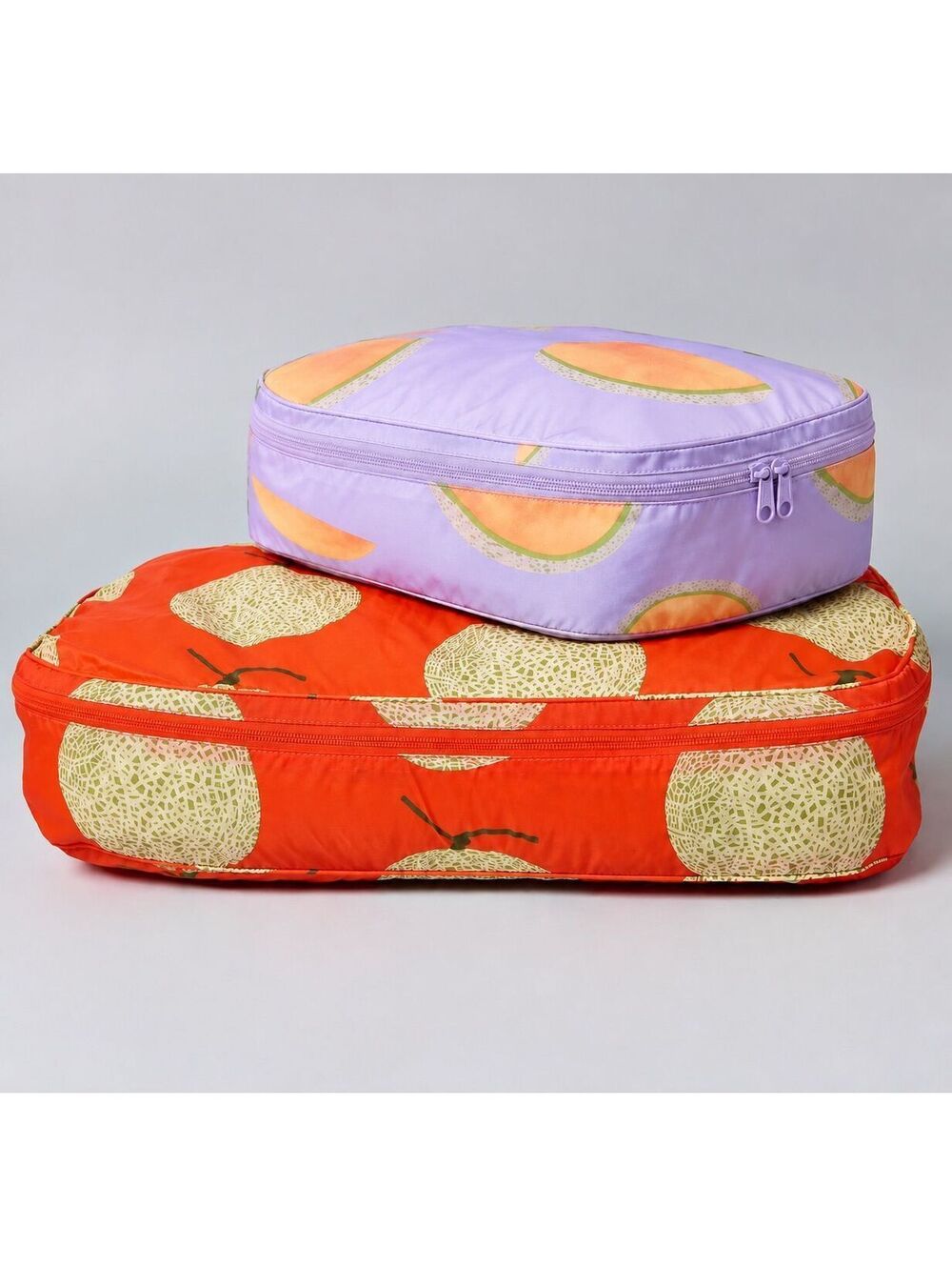NWOT BUNDLE BAGGU PACKING CUBES BAGS CANTALOUPE